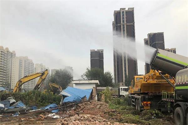 建筑拆除施工過(guò)程中如何控制粉塵
