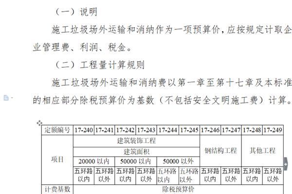 拆除工程怎么套取定額。