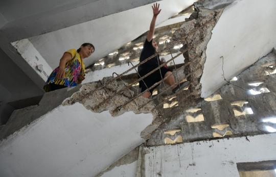 如何拆除室內(nèi)的混凝土樓梯